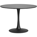 Marckeric Okrogla črna jedilna miza Oda, ⌀ 110 cm Cene