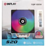 CPU hladnjak INPLAY Cooler S20, LGA 115x, 1200, 17xx, 1366, AMD AM3, AM4, AM5 | Eponuda.ba