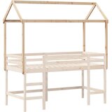 Krov za dječji krevet 217 x 85,5 x 154 cm od masivne borovine | shoptok.hr