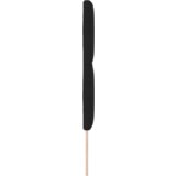  LED uzglavlje dizajn dijamantnih blokova crno 144 cm tkanina | shoptok.hr