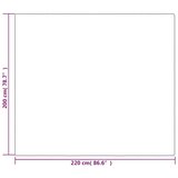  Teška deka s navlakom siva 200 x 220 cm 13 kg od tkanine | shoptok.hr