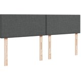  Krevet s oprugama i madracem tamnosivi 200 x 200 cm od tkanine | shoptok.hr