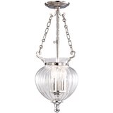 Elstead Lighting Elstead Finsbury Park Stropna svetilka s 3 lučkami, majhna, polirani nikelj, E14, (22097845) | Shoptok.si