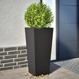vidaXL Vrtno korito 2 kosa črna 35x35x75 cm jeklo Cene