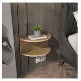 Hanah home Noćni stočić Bella, 45x19.6x23.8 cm, Krem Cijene
