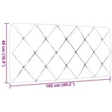  Jastuk za uzglavlje crni 100 cm od tkanine | shoptok.hr
