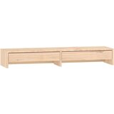  Stojalo za zaslon 100x27x15 cm trdna borovina, (20769674) | Shoptok.si