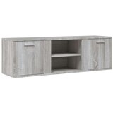 TV ormarić siva boja hrasta 120 x 34 x 37 cm konstruirano drvo | shoptok.hr
