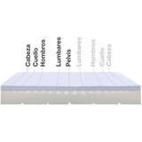 Moonia Vzmetnica Max One Orthopaedic odstranljiva prevleka Multizone - 180X200 - (21563411) | Shoptok.si