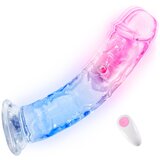 SuperLove LED Vibrating Dildo with Remote Medium Cijene