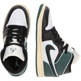 Jordan Visoke tenisice 'AIR 1' tamno zelena / crna / bijela | shoptok.hr