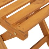 vidaXL Zložljivi vrtni stoli 4 kosa 36x46x86 cm Trden akacijev les | Shoptok.si