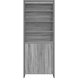  Visoki ormari Siva Sonoma 79 x 36 x 200 cm Konstruirano drvo | shoptok.hr