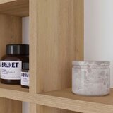 Livetastic Kozmetična Mizica Mup, Bela, Barva Hrasta | Shoptok.si
