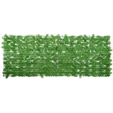 Balkonski zaslon sa zelenim lišćem 200 x 75 cm | shoptok.hr