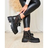 Resti Women's openwork boots in black Afaserr | ePonuda.com