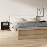 Noćni ormarići 2 kom crni 40x35x50 cm | shoptok.hr