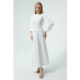 Lafaba Evening & Prom Dress - White - Basic Cene'.'