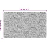  Perivi tepih 120 x 180 cm bež protuklizni | shoptok.hr
