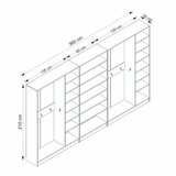 Hanah home kale - 8127 white hall stand | ePonuda.com