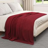  Odeja Bordeaux rdeča 200 x 150 cm Flis, (5000288139) | Shoptok.si