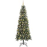  Umjetno božićno drvce Zelena 210 cm PVC, plastika i čelik | shoptok.hr