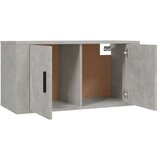  Zidni TV ormarići 2 kom siva boja betona 80x34 5x40 cm | shoptok.hr