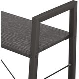  Samostojeća polica s 3 razine crna 56 x 35 x 108 cm | shoptok.hr