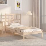  Okvir za krevet od masivnog drva 75 x 190 cm jednokrevetni | shoptok.hr