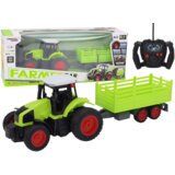 Traktor s prikolicom na daljinsko upravljanje Farmer 1:16 - zelena Cene