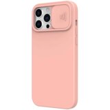 Onasi Lens Cover silikonski ovitek zaščita za iPhone 15 Plus - roza | Shoptok.si