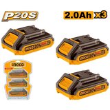  Akumulatorski set baterija COSLI240311E 3×2,0Ah SUPER INGCO | Eponuda.com