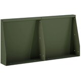  Zadrževanje stene 2 kos 40 x 12 x 50 cm Jeklo Olivno zelena cene
