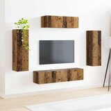 3 TV omarica 5 pcs Star les - - Rjava - 65.4 - 31 x 29,5 x 100 cm - 2025-vidaXL-Uvoz_2 | Shoptok.si