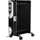 Floria Oljni radiator (2000 W, 42 x 12 x 56 cm, črn)