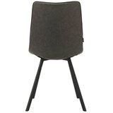 MID.YOU Set Stolov Liano Pu, Antracit, 2 Kos | Shoptok.si