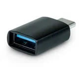 adapter USB-A to USB-C - black