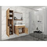 P & B kopalnica montreal, barva hrasta, 4-Delno | Shoptok.si