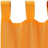 Voile zavjese s petljama 2 kom narančaste 140x260 cm | shoptok.hr
