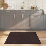 vidaXL Preproga pravokotna temno rjava 100x100 cm bambus Cene