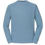 Fruit Of The Loom Błękitna bluza męska Raglan Sweat Cijene