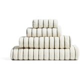 Kave Home Zelena/bež frotirna bombažna brisača 70x140 cm Dorane – | Shoptok.si