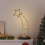 vidaXL Božićna svjetla silueta zvijezde padalice 115 LED toplo bijelo | shoptok.hr