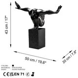 WALLXPERT decorative object crna figura sauter 4 | ePonuda.com