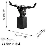 WALLXPERT Dekorativna figura Sauter-4, 50x43x20 cm | Eponuda.ba