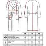 Tiseco Home Studio Smeđi pamučni kućni ogrtač L/XL Lindu – | shoptok.hr