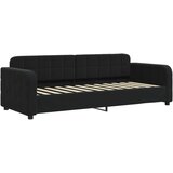  Dnevni krevet crni 80 x 200 cm baršunasti | shoptok.hr