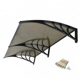 Nadstrešnica 200x100 Crna Bronza 5mm Leksan 1510 | ePonuda.com