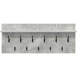  Vješalica za kapute na zidu Betonski sivi 100 x 40 x 12 cm | shoptok.hr