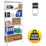 metalna polica 180x75x30cm 6x80kg | ePonuda.com